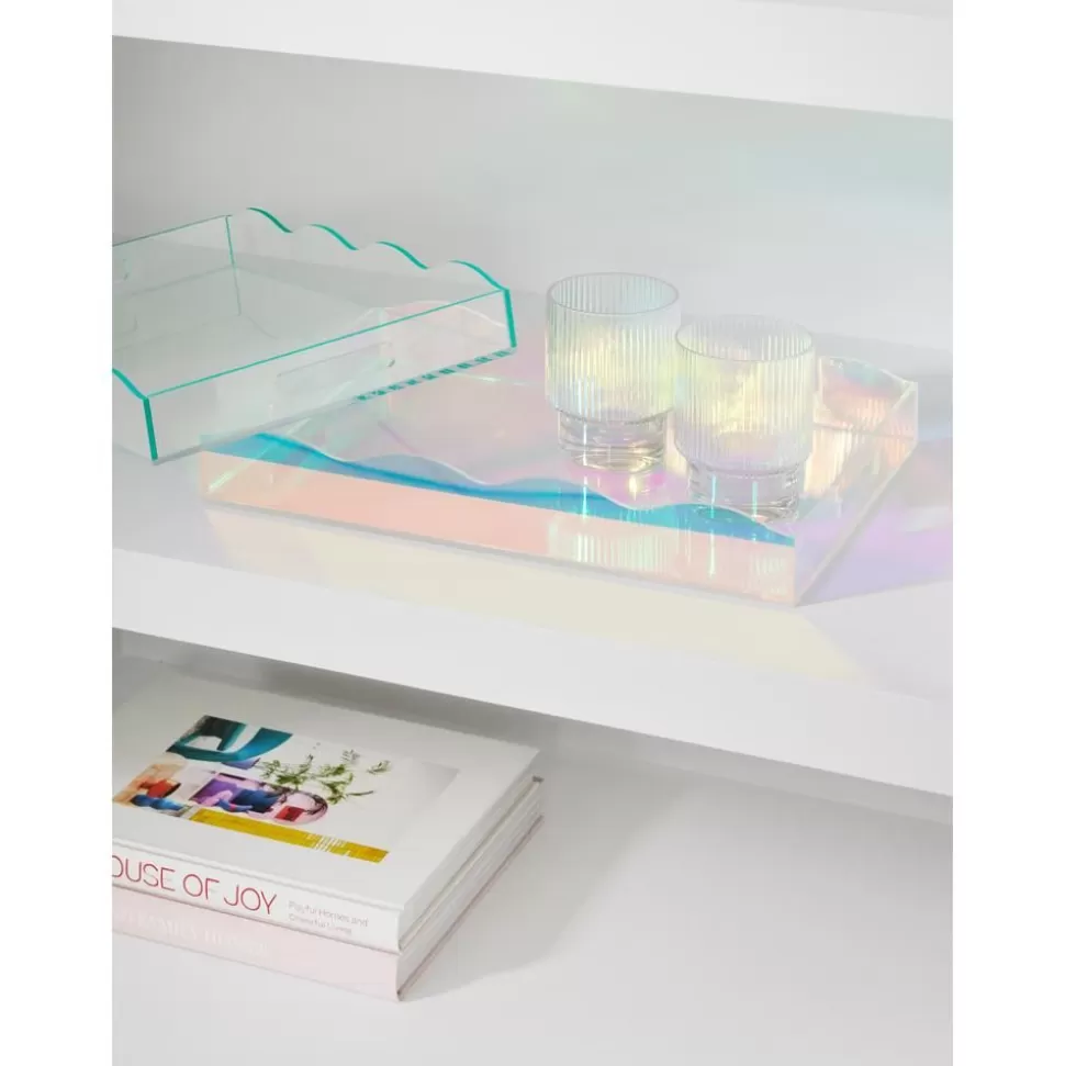 Shop Westwing Collection Dekotablett Elsa Mit Welligem Rand