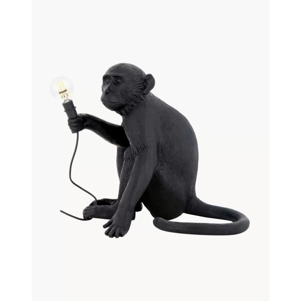 New Seletti Design Ausentischlampe Monkey Mit Stecker