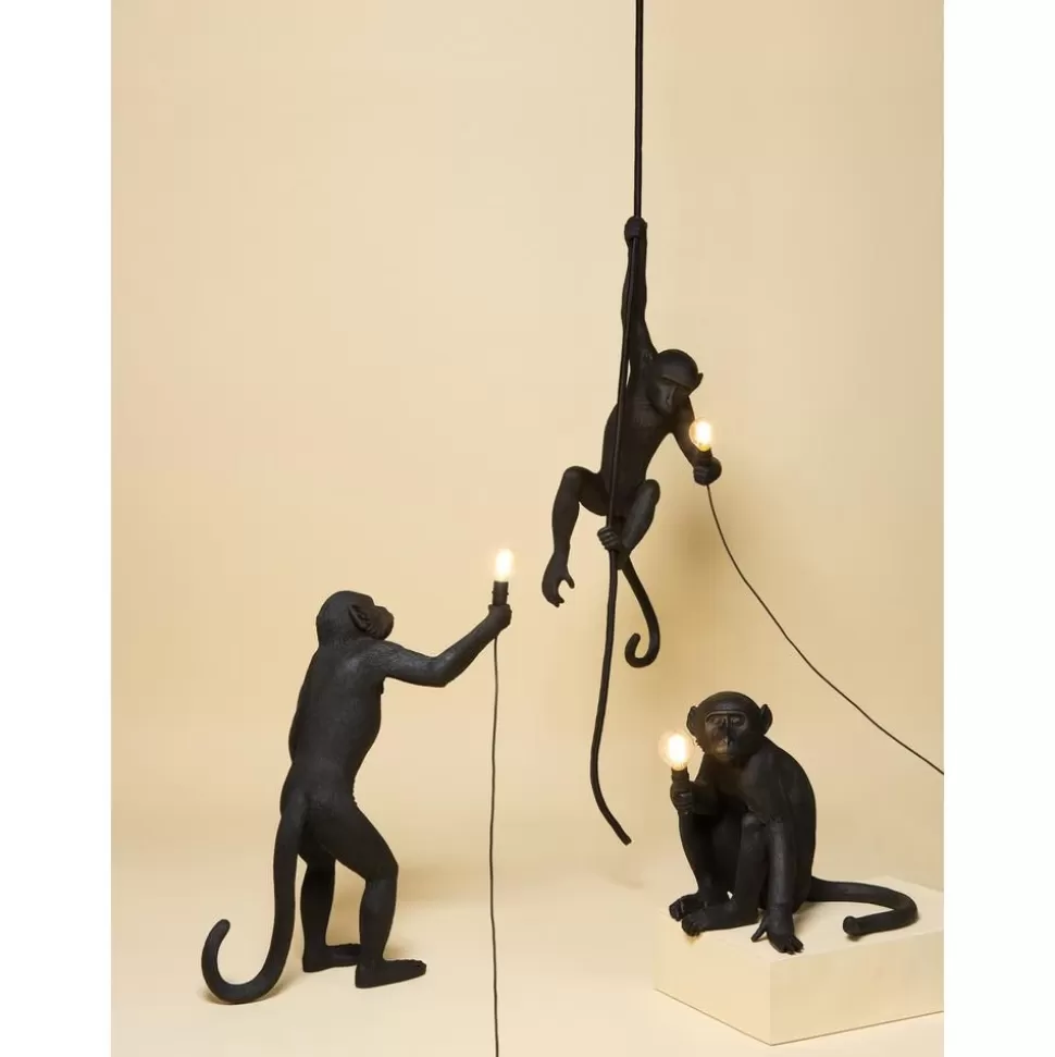 New Seletti Design Ausentischlampe Monkey Mit Stecker