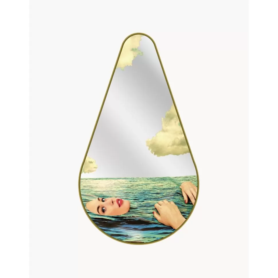 Online Seletti Designer Wandspiegel Sea Girl