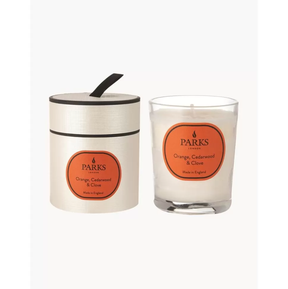 Discount Parks London Duftkerze Aromatherapy (Orange, Zedernholz & Nelke)