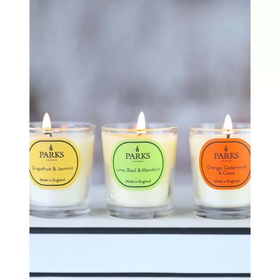 Best Parks London Duftkerzen-Set Vintage Aromatherapy, 10Er-Set