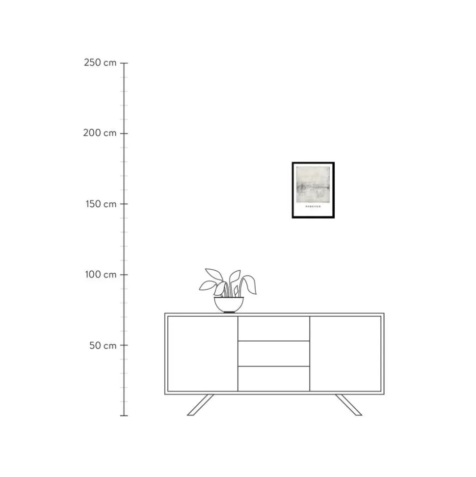 Clearance Malerifabrikken Gerahmter Digitaldruck Forever