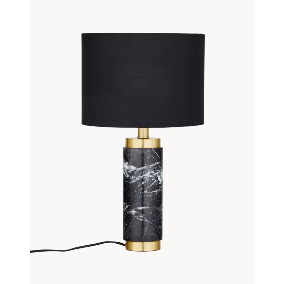 New Westwing Collection Glam-Tischlampe Miranda Mit Marmorfus