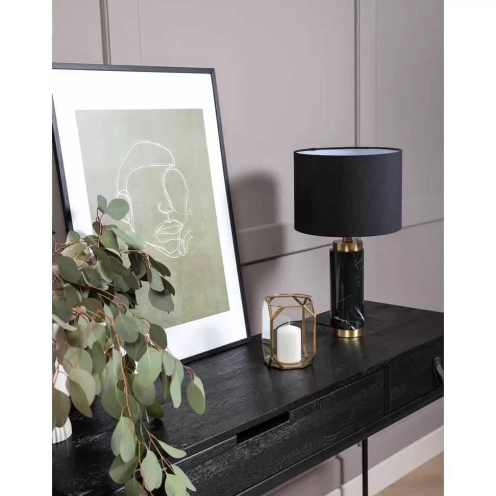 Shop Westwing Collection Glam-Tischlampe Miranda Mit Marmorfus