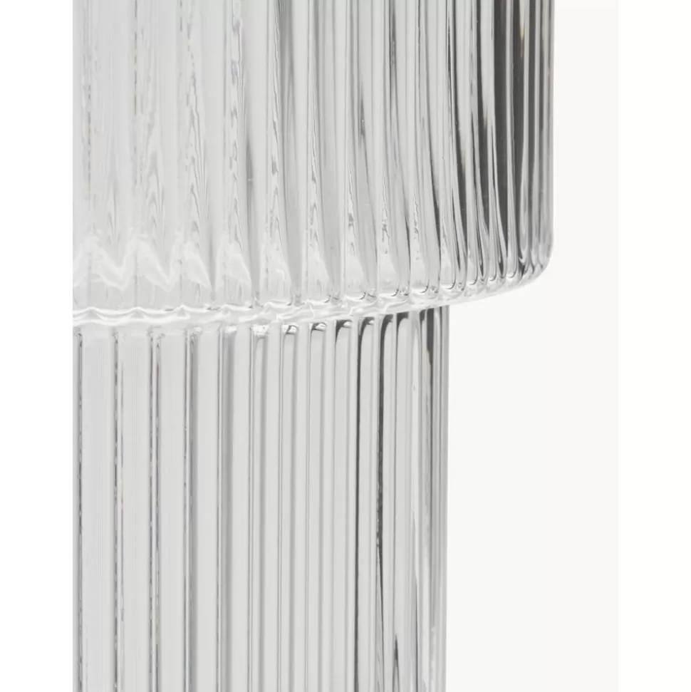 glasvase_lija_mit_geriffelter_oberflache_5-5.webp Store Westwing Collection Glas-Vase Lija Mit Geriffelter Oberflache