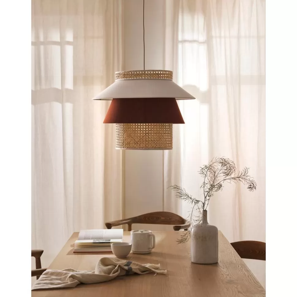 Hot Westwing Collection Grose Pendelleuchte Klea Aus Wiener Geflecht