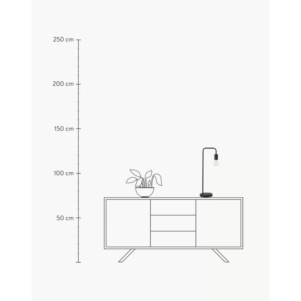 Hot Westwing Collection Grose Schreibtischlampe Flow Aus Metall