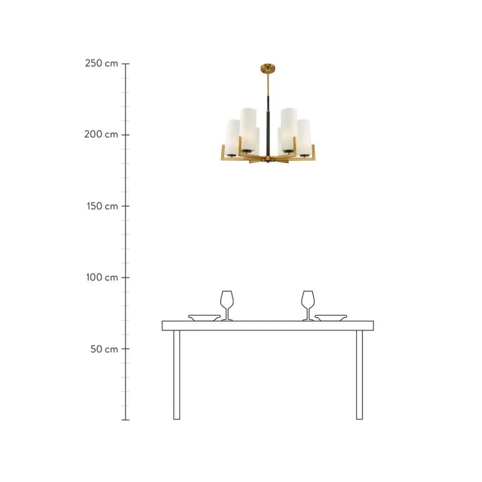 Sale Maytoni Groser Kronleuchter Fortano Aus Glas