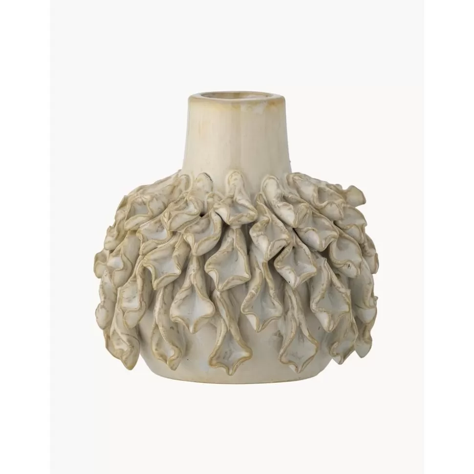 Sale Bloomingville Handgefertigte Vase Mokua Aus Steingut