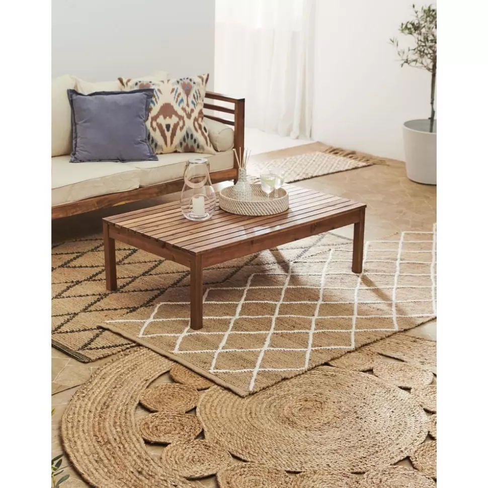 Cheap Westwing Collection Handgefertigter Jute-Laufer Kunu