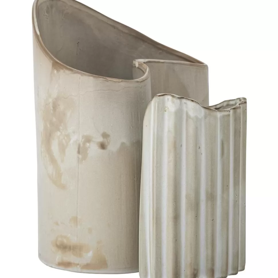 handgefertigtes_vasenset_henaj_aus_steingut_2erset_2-2.webp Cheap Bloomingville Handgefertigtes Vasen-Set Henaj Aus Steingut, 2Er-Set