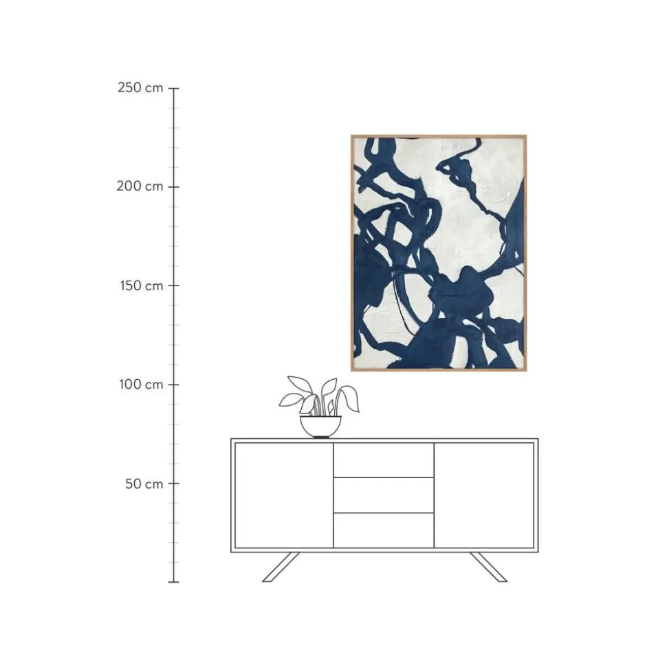 handgemaltes_leinwandbild_blueplay_mit_holzrahmen_2-1.webp Best Sale Malerifabrikken Handgemaltes Leinwandbild Blueplay Mit Holzrahmen