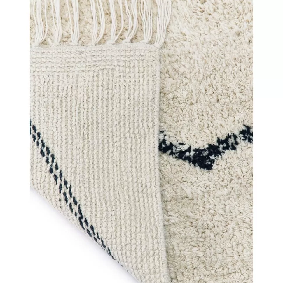 handgetufteter_baumwollteppich_bina_mit_rautenmuster_und_fransen_7-5.webp Clearance Westwing Collection Handgetufteter Baumwollteppich Bina Mit Rautenmuster Und Fransen