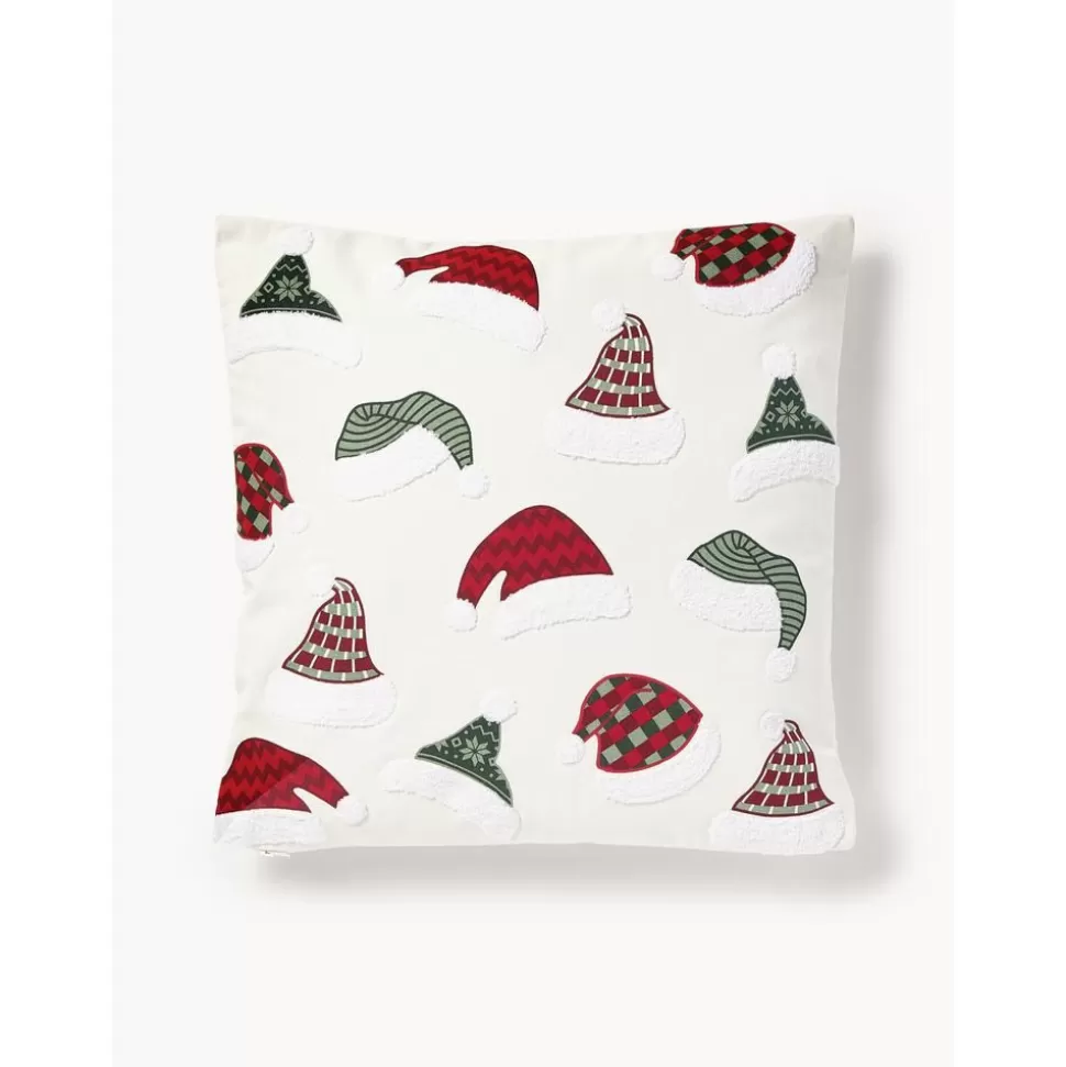 Outlet Westwing Collection Kissenhulle Derryl Mit Getuftetem Weihnachtlichem Motiv