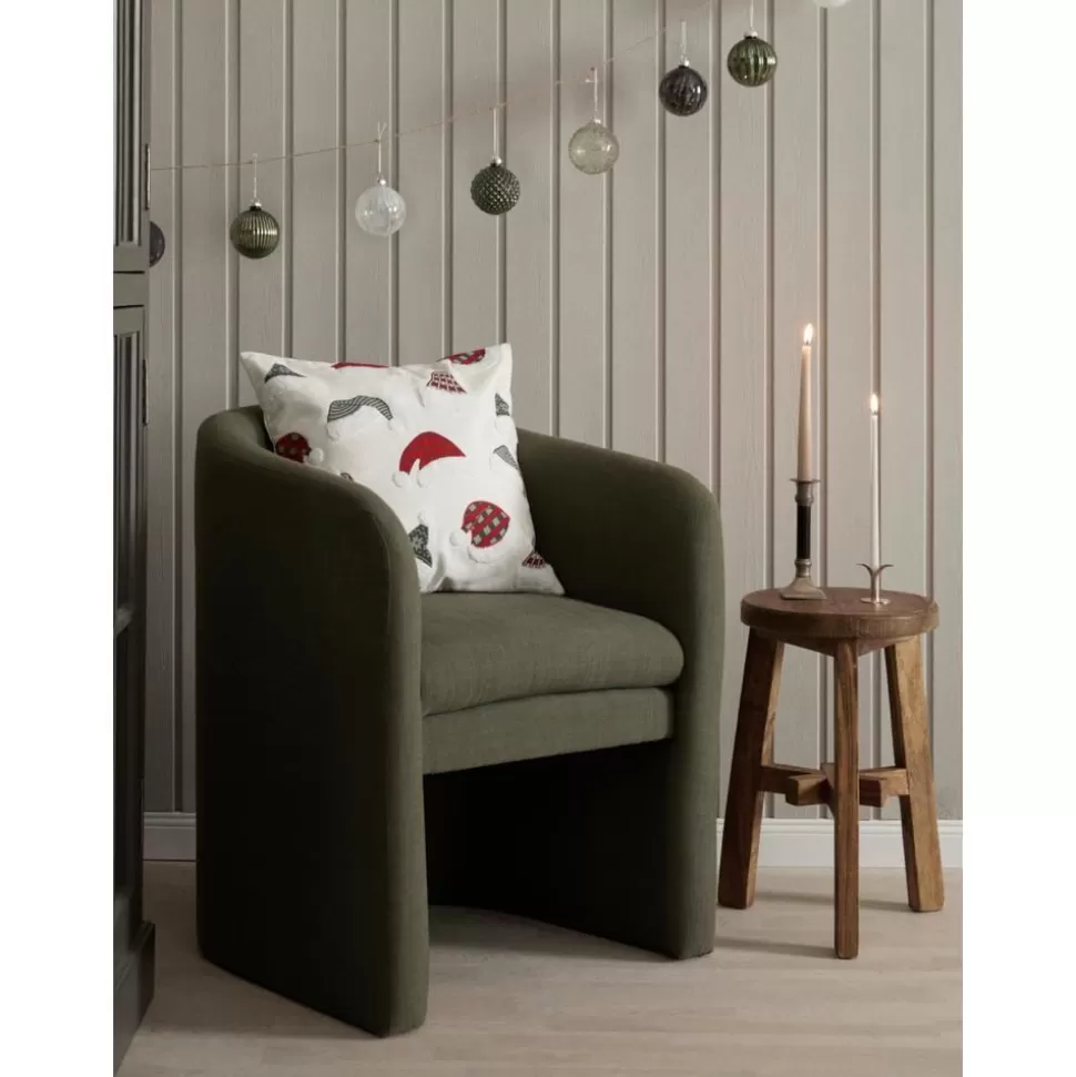 Outlet Westwing Collection Kissenhulle Derryl Mit Getuftetem Weihnachtlichem Motiv