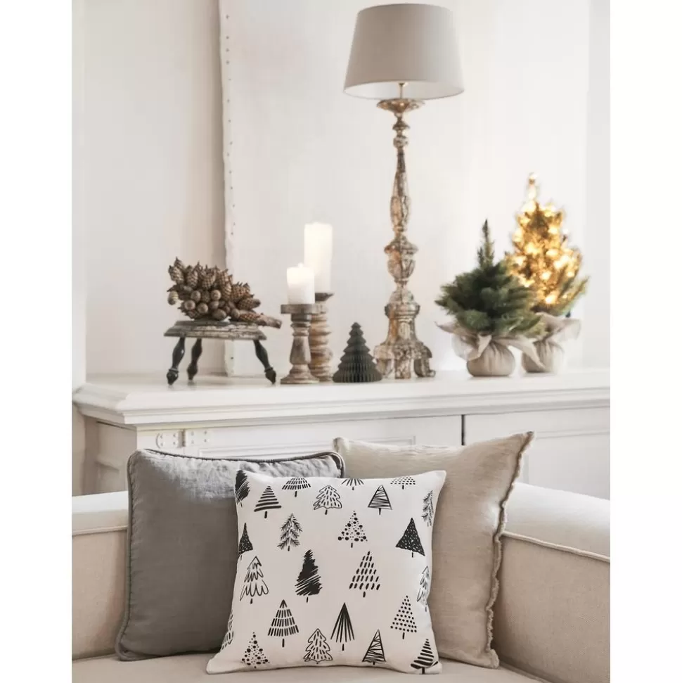 Flash Sale Westwing Collection Kissenhulle Scandi Mit Weihnachtsbaumen