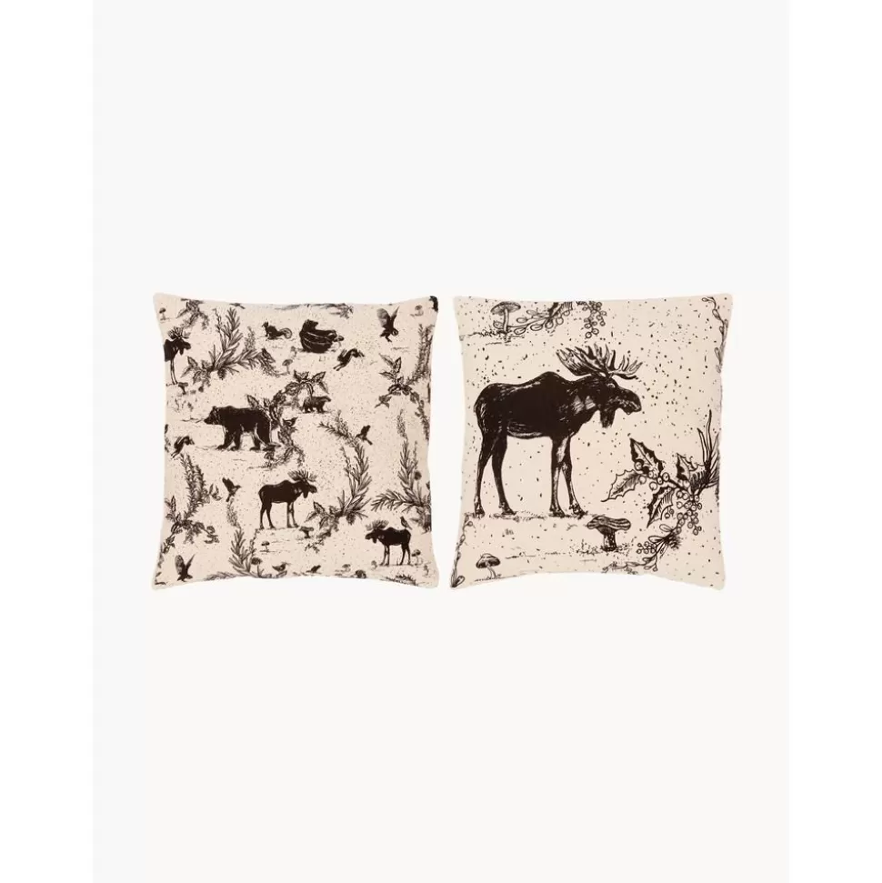 Cheap Westwing Collection Kissenhullen Animal Toile, 2Er-Set