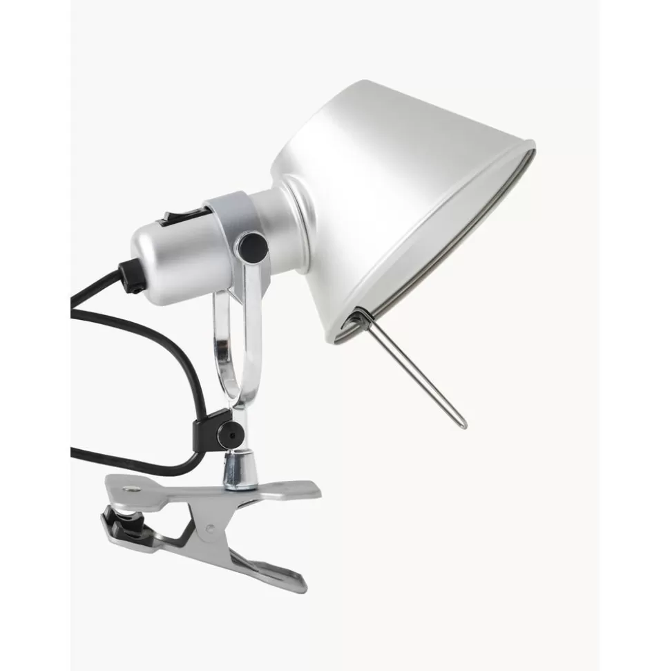 Online Artemide Kleine Klemm-Schreibtischlampe Tolomeo Pinza