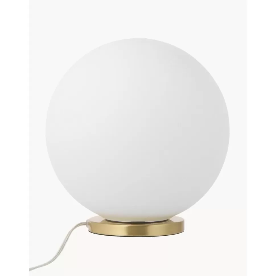 Flash Sale Westwing Collection Kleine Tischlampe Beth Aus Opalglas