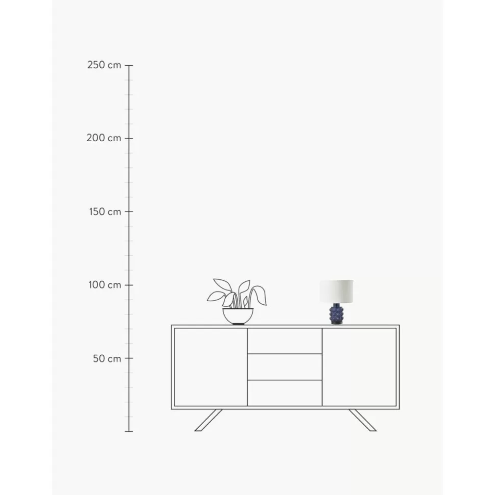 Cheap Westwing Collection Kleine Tischlampe Olyve Mit Glasfus