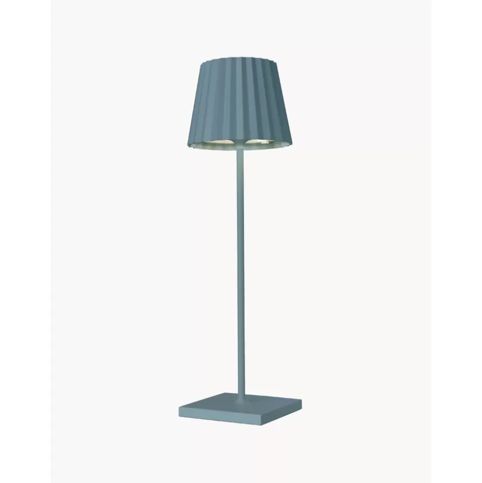 Sale Sompex Mobile Dimmbare Ausentischlampe Trellia In Blau