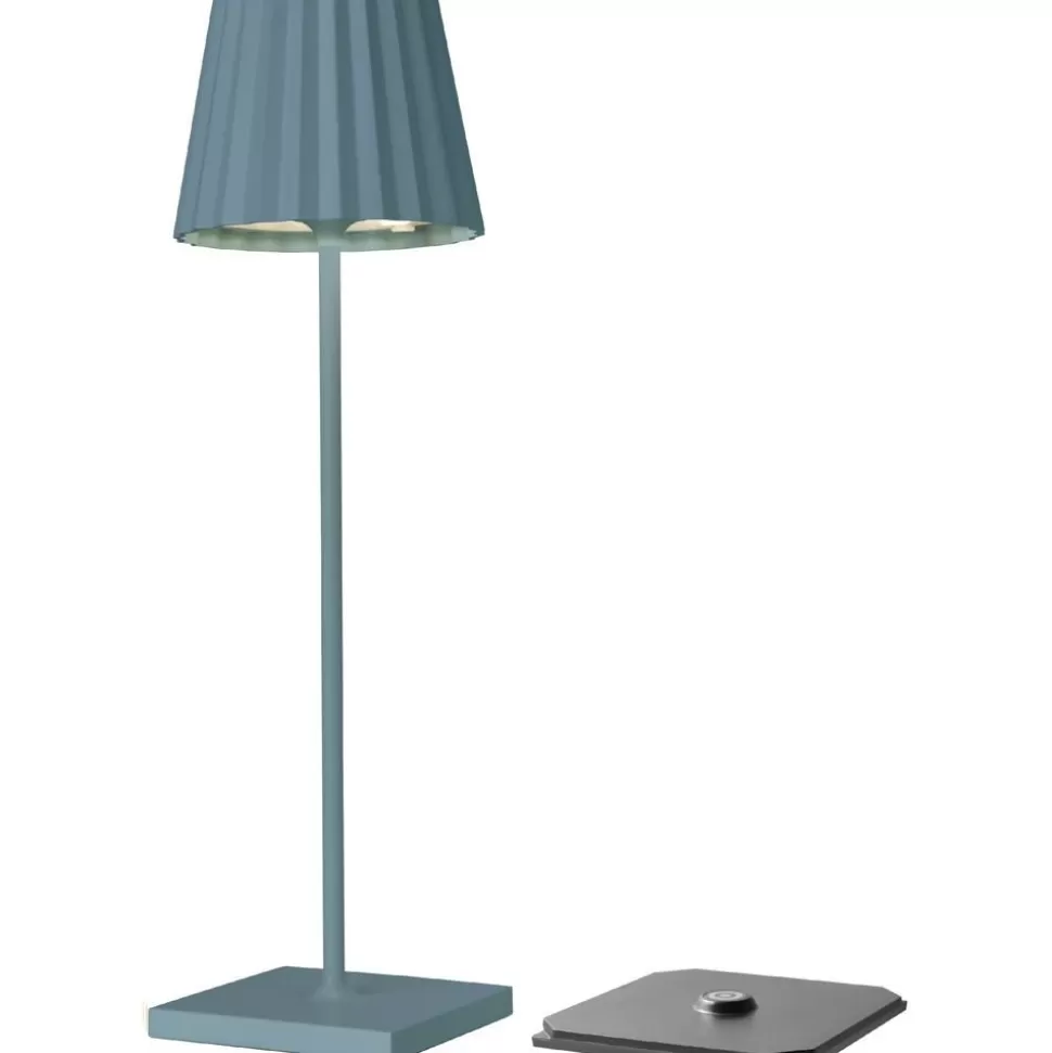 mobile_dimmbare_ausentischlampe_trellia_in_blau_3-2.webp Sale Sompex Mobile Dimmbare Ausentischlampe Trellia In Blau