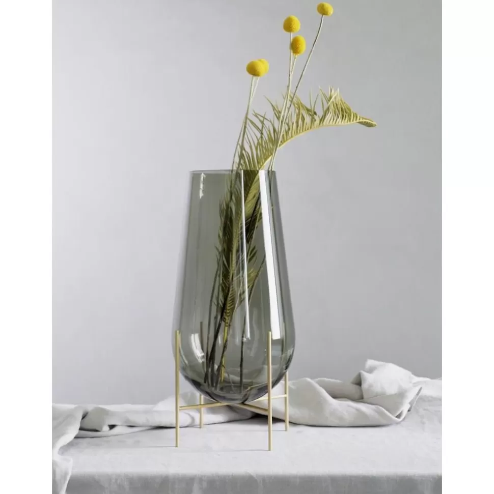 Store Audo Copenhagen Mundgeblasene Bodenvase Echasse