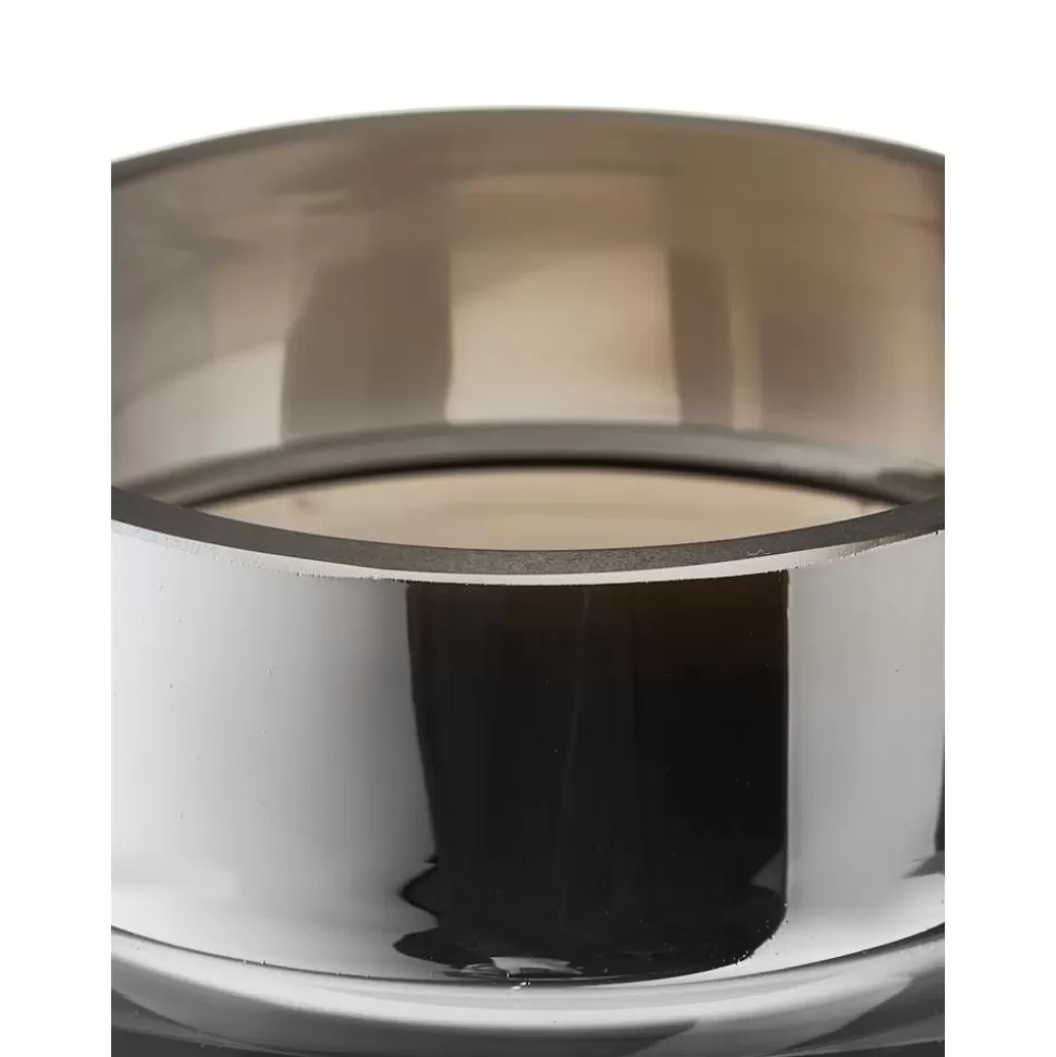 mundgeblasene_glasvase_uma_mit_chromschimmer_2-6.webp Sale Westwing Collection Mundgeblasene Glas-Vase Uma Mit Chrom-Schimmer