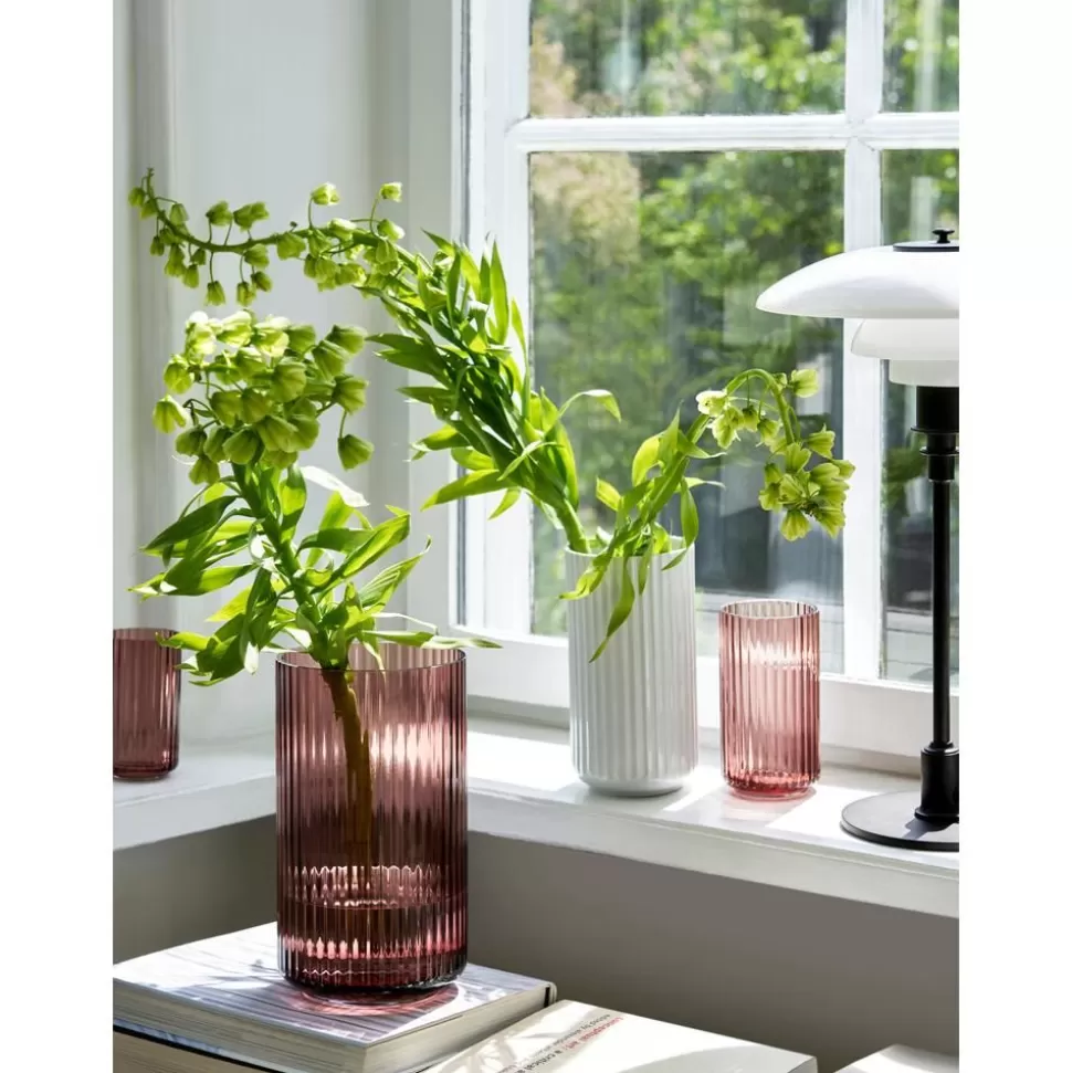 Shop Lyngby Porcelaen Mundgeblasene Vase Lyngby, H 25 Cm