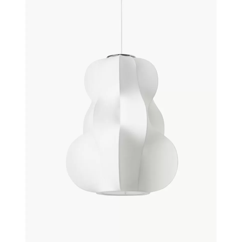 Outlet Westwing Collection Pendelleuchte Arwa In Seiden-Optik