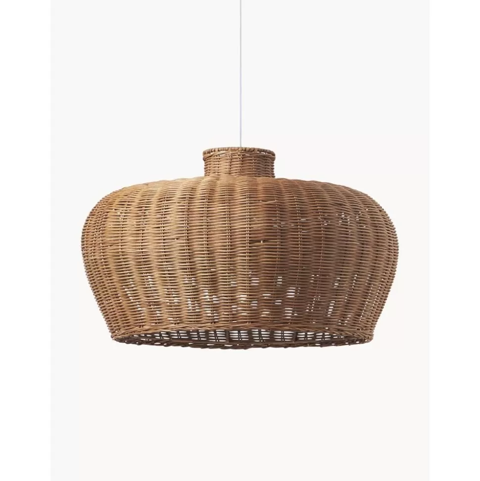 Outlet Westwing Collection Pendelleuchte Krisa Aus Rattan