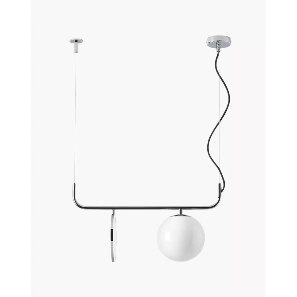 Cheap Westwing Collection Pendelleuchte Mond Mit Glaskugel