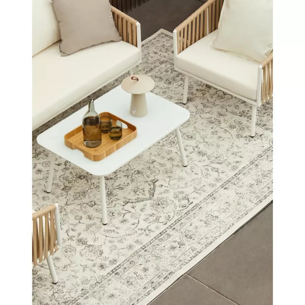 Outlet Westwing Collection Runder In- & Outdoor-Teppich Marrakesch