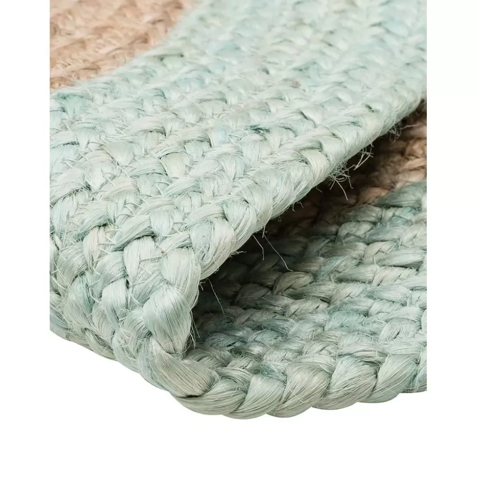 runder_juteteppich_shanta_mit_mintgrunem_rand_handgefertigt_3-2.webp Cheap Westwing Collection Runder Jute-Teppich Shanta Mit Mintgrunem Rand, Handgefertigt