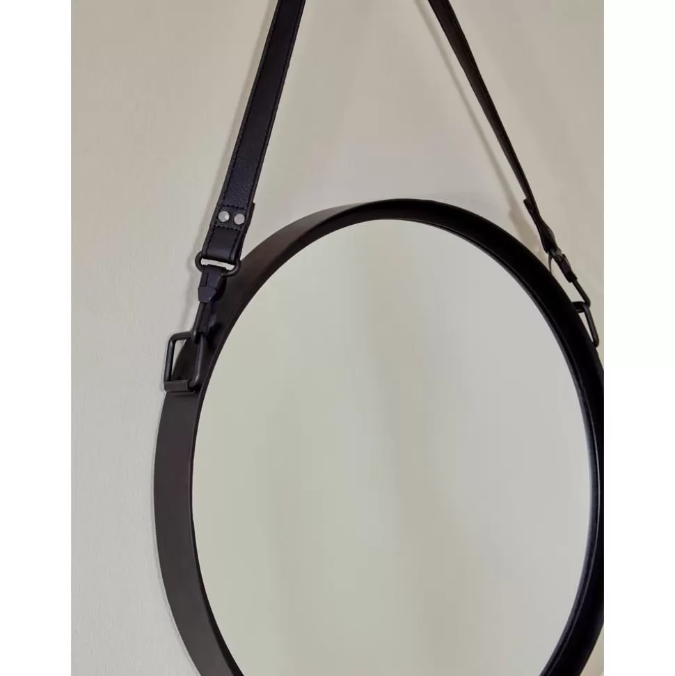 runder_wandspiegel_liz_mit_hangeriemen_2-2.webp Sale Westwing Collection Runder Wandspiegel Liz Mit Hangeriemen