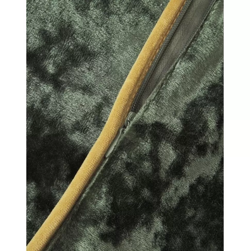 samtkissenhulle_enid_in_dunkelgrun_mit_kederumrandung_3-2.webp Cheap Westwing Collection Samt-Kissenhulle Enid In Dunkelgrun Mit Kederumrandung