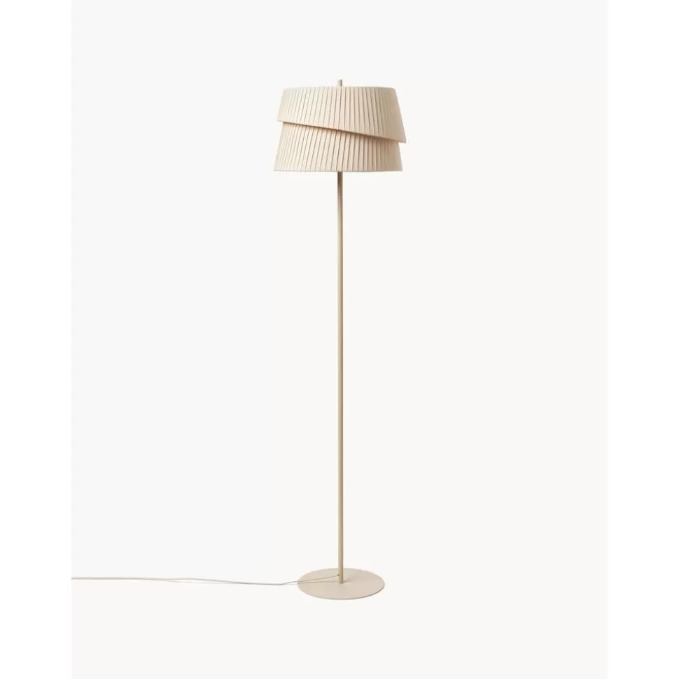 Online Westwing Collection Stehlampe Nyla Mit Asymmetrischem Lampenschirm