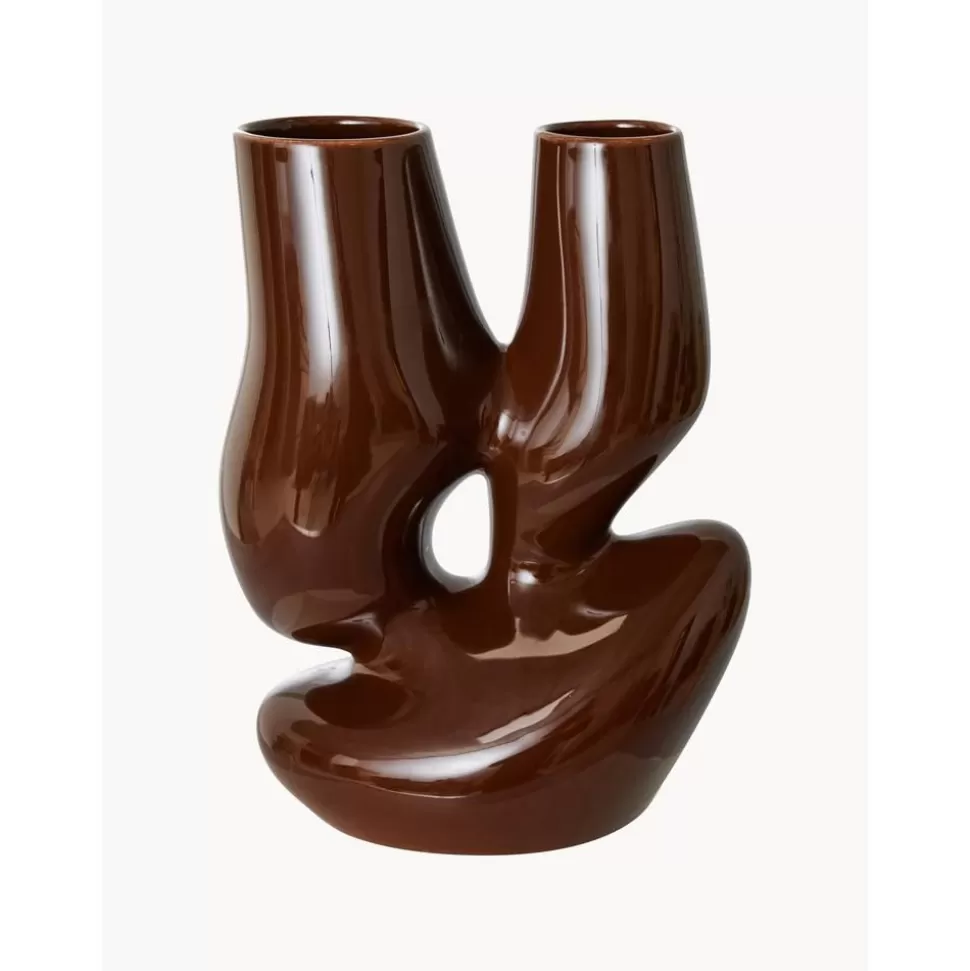 Sale HKliving Steingut-Vase Organic