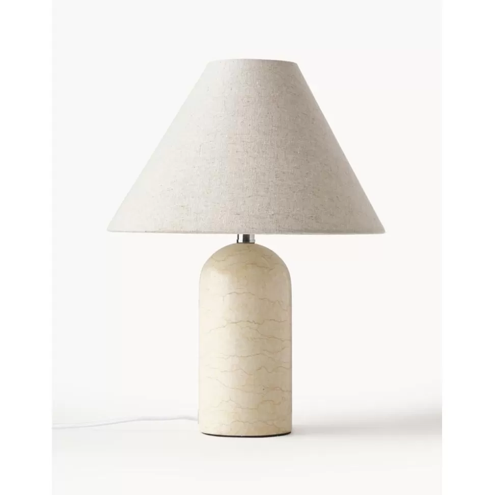 Flash Sale Westwing Collection Tischlampe Gia Mit Marmorfus