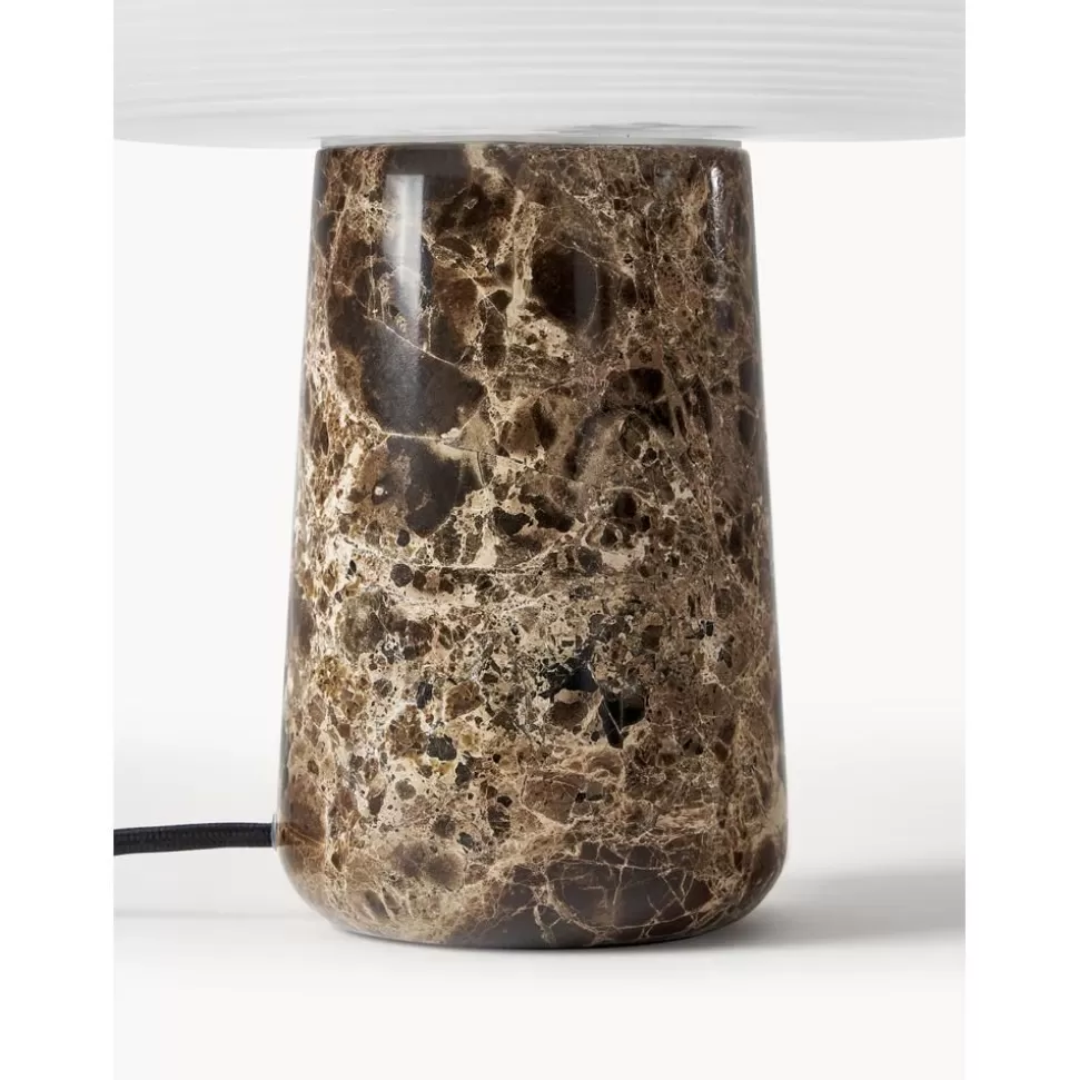 tischlampe_mariella_mit_marmorfus_6-2.webp Sale Westwing Collection Tischlampe Mariella Mit Marmorfus