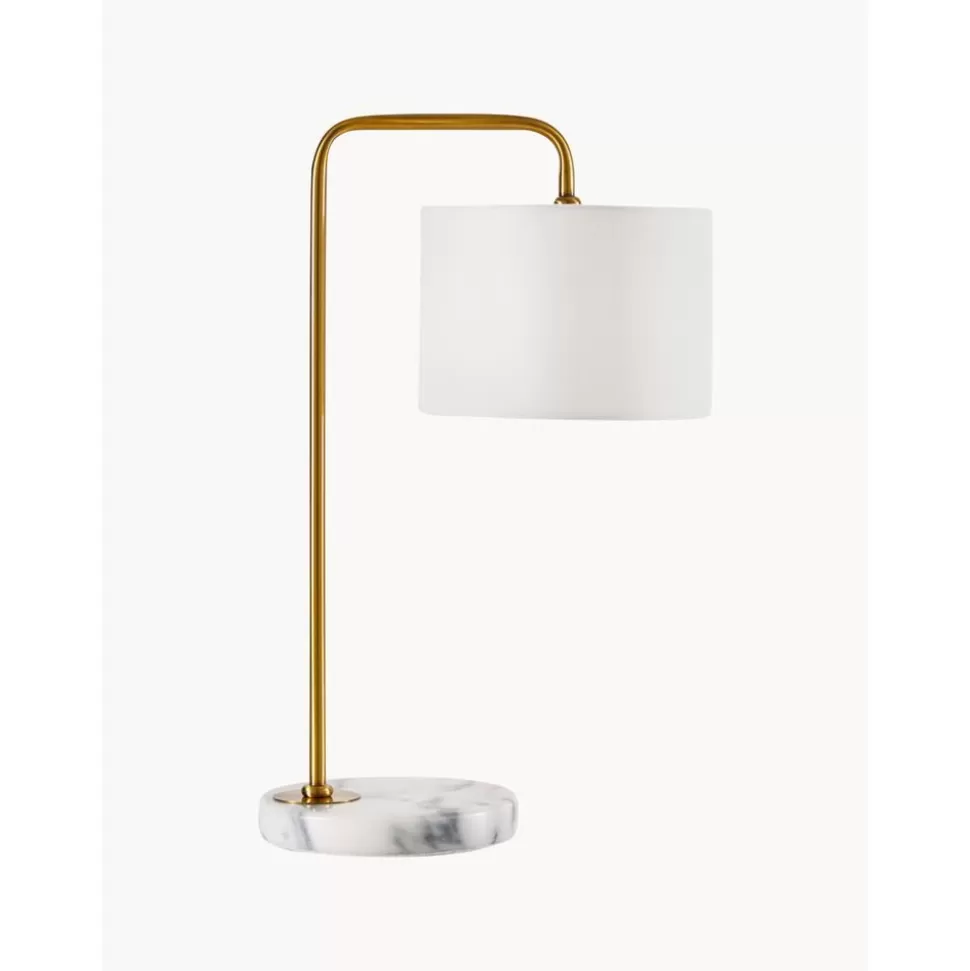 Store Westwing Collection Tischlampe Montreal Mit Marmorfus